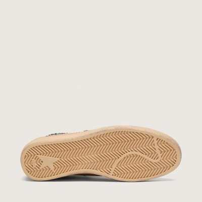 Golden Goose Ball Star Sneaker In Brown Leather With Beige Suede Star And Beads Golden Goose Ball Star Sneaker In Brown Leather With Beige Suede Star And Beads