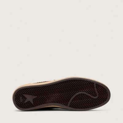 Golden Goose Ball Star Sneaker In Brown Suede With Brown Leather Star And Heel Tab Golden Goose Ball Star Sneaker In Brown Suede With Brown Leather Star And Heel Tab