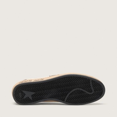 Golden Goose Ball Star Sneaker In Nappa And Mesh With Suede Star And Brown Leather Inserts Golden Goose Ball Star Sneaker In Nappa And Mesh With Suede Star And Brown Leather Inserts