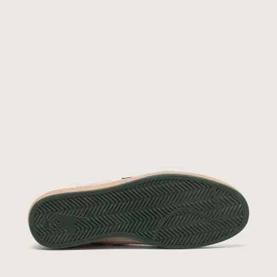 Golden Goose Ball Star Sneaker In White Nappa Leather With Green Leather Star And Heel Tab Golden Goose Ball Star Sneaker In White Nappa Leather With Green Leather Star And Heel Tab