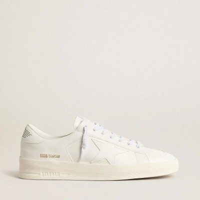 Golden Goose Bio-Based Stardan Sneaker With White Star And Heel Tab