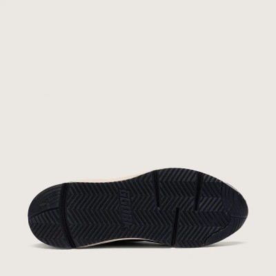 Golden Goose Running Sole Sneaker In Black Nappa Leather And Suede With A White Star Golden Goose Running Sole Sneaker In Black Nappa Leather And Suede With A White Star