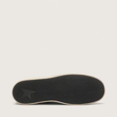 Golden Goose Stardan Sneaker In Total Black Leather Golden Goose Stardan Sneaker In Total Black Leather