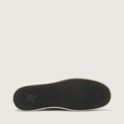 Golden Goose Stardan Sneaker In White And Black Leather Golden Goose Stardan Sneaker In White And Black Leather