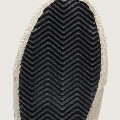 Golden Goose Super-Star Ltd Sneaker In Suede With Brown Leather Star And Metallic Leather Heel Tab