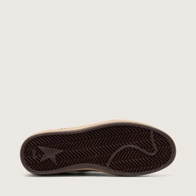 Golden Goose Ball Star Sneaker In Brown Suede With Brown Leather Star And Heel Tab Golden Goose Ball Star Sneaker In Brown Suede With Brown Leather Star And Heel Tab