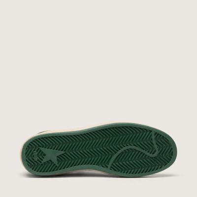 Golden Goose Ball Star Sneaker In Green Suede With White Leather Star And Heel Tab Golden Goose Ball Star Sneaker In Green Suede With White Leather Star And Heel Tab