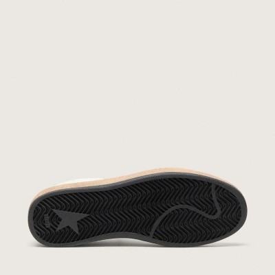 Golden Goose Ball Star Wishes Sneaker In Nappa Leather With Glitter Star And Heel Tab Golden Goose Ball Star Wishes Sneaker In Nappa Leather With Glitter Star And Heel Tab