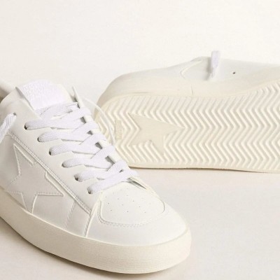 Golden Goose Bio-Based Stardan Sneaker With White Star And Heel Tab