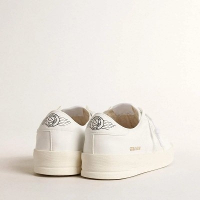 Golden Goose Bio-Based Stardan Sneaker With White Star And Heel Tab
