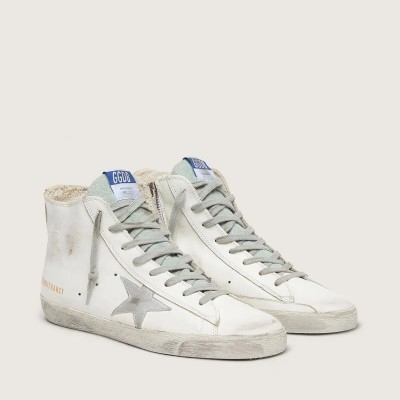 Golden Goose Francy Leather Sneaker With Suede Star