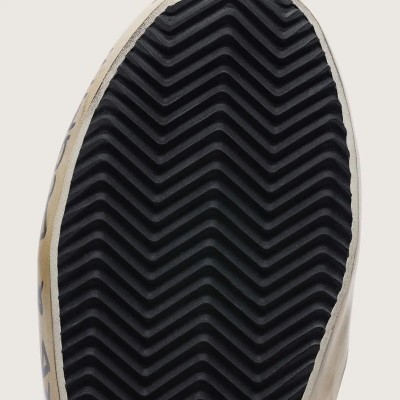 Golden Goose Francy Sneaker In Dark Blue Glitter With White Star