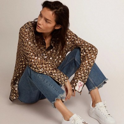 Golden Goose Purestar Sneaker In White Golden Goose Purestar Sneaker In White