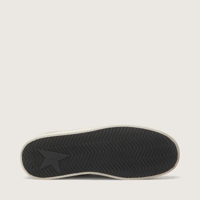 Golden Goose Stardan Sneaker In White Leather And Glitter