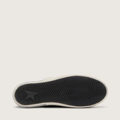 Golden Goose Super-Star Sneaker In Black Glitter With Cream Star And Suede Inserts Golden Goose Super-Star Sneaker In Black Glitter With Cream Star And Suede Inserts