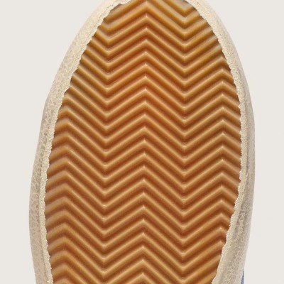 Golden Goose Super-Star Sneaker In Light Blue Suede With Beige Leather Star And Heel Tab Golden Goose Super-Star Sneaker In Light Blue Suede With Beige Leather Star And Heel Tab
