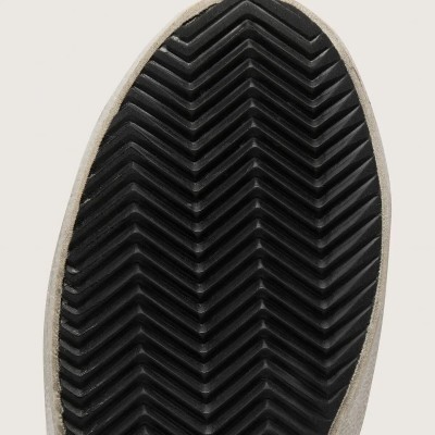 Golden Goose Super-Star Sneaker With White Suede Star And Black Croc-Print Leather Heel Tab Golden Goose Super-Star Sneaker With White Suede Star And Black Croc-Print Leather Heel Tab
