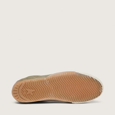 Golden Goose True-Star Sneaker In Olive Suede With Gold Star Golden Goose True-Star Sneaker In Olive Suede With Gold Star